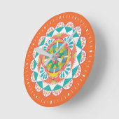 Frida IVのように ラウンド壁時計 (傾斜)