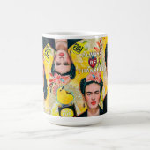 FRIDA K. クラシックCoffee Mug, 15 oz Coffee Mug モーフィングマグカップ (中央)
