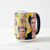 FRIDA K. クラシックCoffee Mug, 15 oz Coffee Mug モーフィングマグカップ (正面右)
