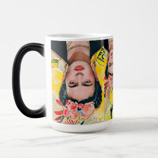 FRIDA K. クラシックCoffee Mug, 15 oz Coffee Mug モーフィングマグカップ