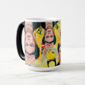 FRIDA K. クラシックCoffee Mug, 15 oz Coffee Mug モーフィングマグカップ (正面左)