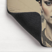 Frida Kahloのチャーム:ヴィンテージ二重暴露 マウスパッド (コーナー)