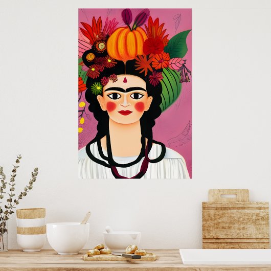 Frida Kahloのポスター ポスター (キッチン)
