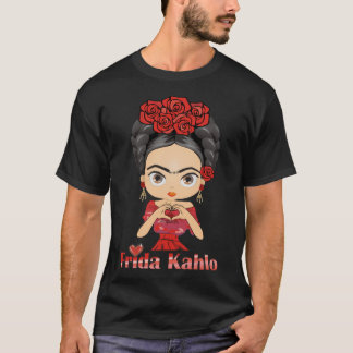 Frida KahloハートエッセンシャルTシャツコピー Tシャツ