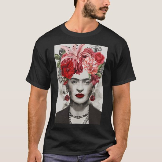 Frida Kahlo絵画のクラシックTシャツEssential T-S Tシャツ (正面)