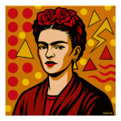 Frida Kahlo ポスター (正面)