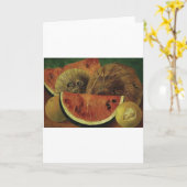 Frida Kahlo art カード (黄色い花)