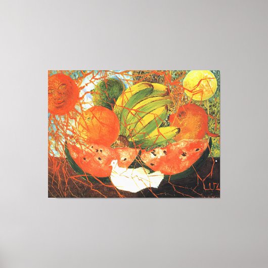 Frida Kahlo art キャンバスプリント (正面)