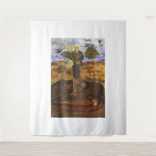 Frida Kahlo art タペストリー (正面)