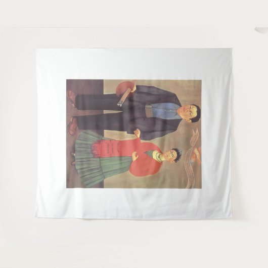 Frida Kahlo art タペストリー (正面(横))