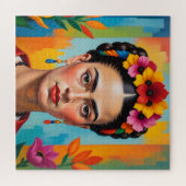 Frida Kahlo Artist ジグソーパズル (横)