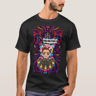 Frida Kahlo Cartoon Phone Case cute frida Quedate  Tシャツ
