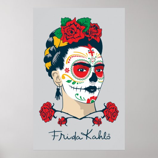 Frida Kahlo | El Día de los Muertos ポスター (正面)