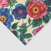 Frida Kahlo Flowers, Mexican, Hispanic Decompage 薄葉紙 (詳細)