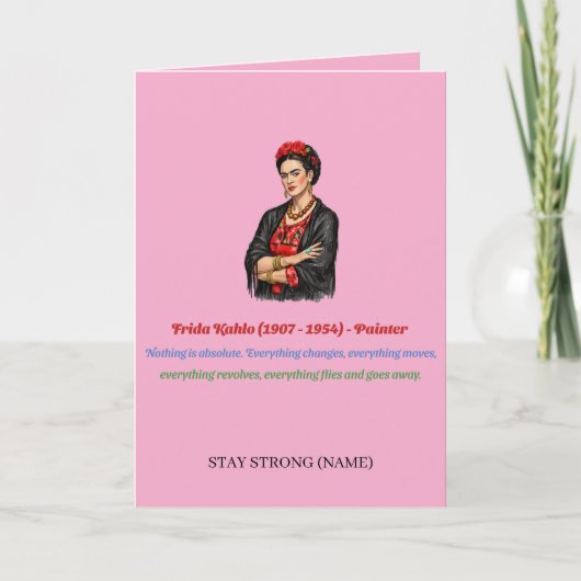 Frida Kahlo Greeting Card シーズンカード (正面)