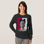 Frida Kahlo – Iconic Feminist Art  Tシャツ (正面フル)