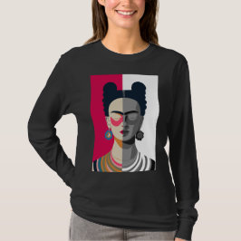 Frida Kahlo – Iconic Feminist Art  Tシャツ