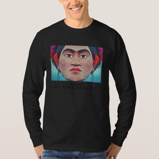 Frida Kahlo Latina Power Feminist Feminist Pride E Tシャツ (正面)