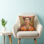 Frida Kahlo Pillow, Cushion, Frida Decor クッション (椅子)