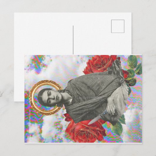 Frida Kahlo POP ポストカード (正面/裏面)