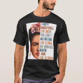 Frida Kahlo  Postcard Tシャツ (正面)