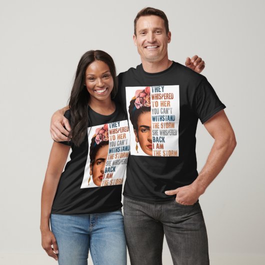 Frida Kahlo  Postcard Tシャツ (ユニセックス)