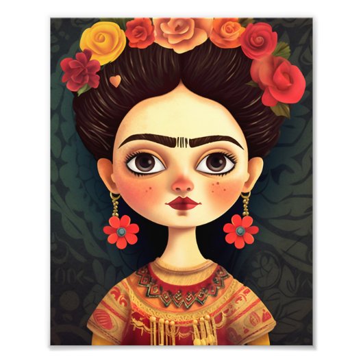 Frida Kahlo Poster フォトプリント (正面)