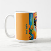 Frida Kahlo Print コーヒーマグカップ (左)