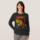 Frida long sleeve Woman T-Shirt Tシャツ (正面フル)