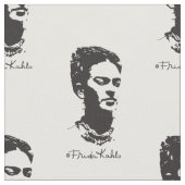 Frida Shadow Portrait ファブリック (クローズアップ)