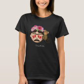 FridaMoji。 Tシャツ (正面)