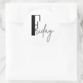 Friday ラウンドシール (バッグ)