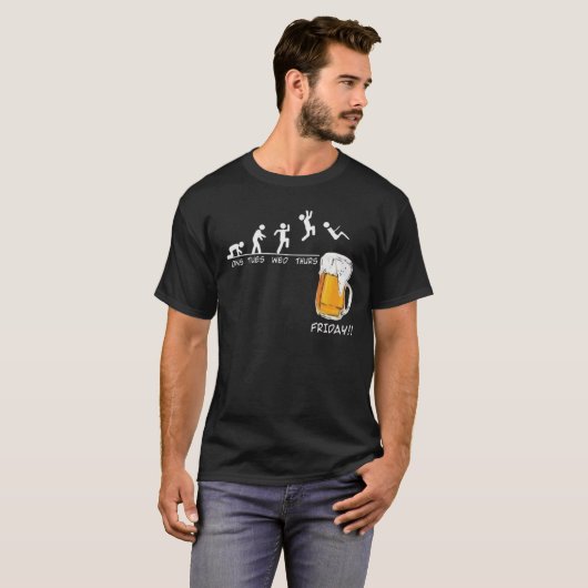 Friday Beer Tシャツ (正面フル)