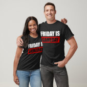 Friday Is Gameday Tシャツ (ユニセックス)