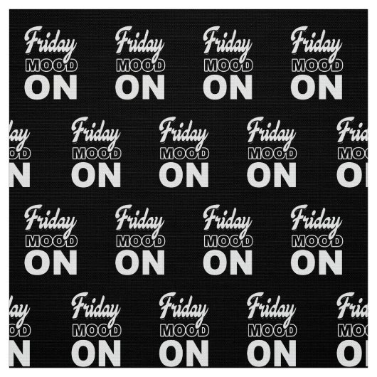 Friday mood ON ファブリック (見本)