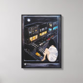 Friday Night Painting by Alfred Fox キャンバスプリント (正面)