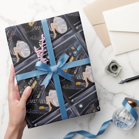 Friday Night Painting by Alfred Fox ラッピングペーパー (ギフト)