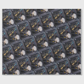 Friday Night Painting by Alfred Fox ラッピングペーパー (フラット)