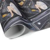 Friday Night Painting by Alfred Fox ラッピングペーパー (ロールコーナー)