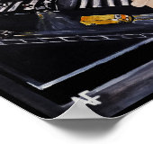 Friday Night Painting by Alfred Fox Poster ポスター (角)