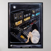 Friday Night Painting by Alfred Fox Poster ポスター (正面)