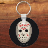 Friday the 13th | Hockey Mask Graphic キーホルダー (正面)