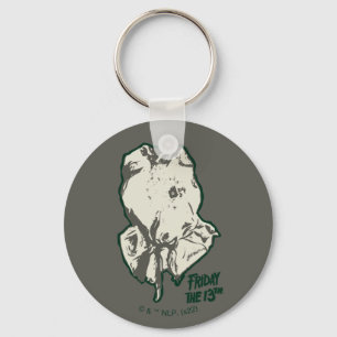 Friday the 13th Jason Voorhees Burlap Sack キーホルダー