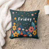 Friday, time to bloom クッション (ブランケット)