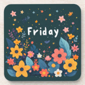 Friday, time to bloom コースター (正面)