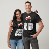 Friday+Wineに韻を踏むものはなでしょう Tシャツ (ユニセックス)