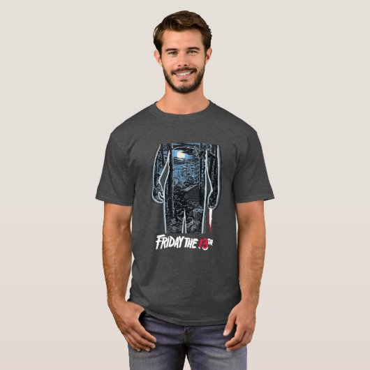 Fridayhe 13Th Movie Poster funny Tシャツ (正面フル)