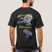 FridayNightFree4Allの二重味方されたTシャツ Tシャツ (裏面)