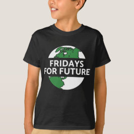 Fridays for Future Klimaschutz Umwelt Planet Erde Tシャツ