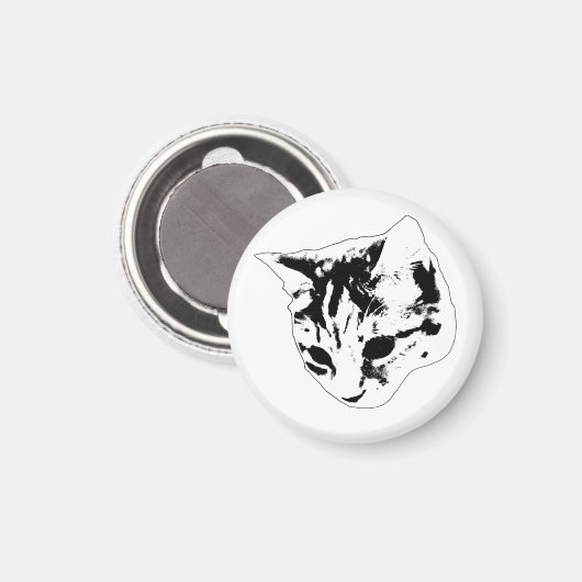 Fridge Watch, Soft Stripes マグネット (正面/裏面)